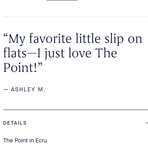 Rothy's The Point Flats In Ecru Beige Size 7.5 - Picture 14 of 16